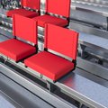 Flash Furniture 500 lb. Rated Stadium Chair, Red, PK2 2-XU-STA-RED-GG